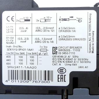 SIRIUS Leistungsschalter  Neuwertig