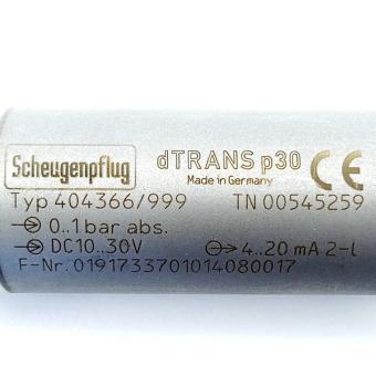 Pressure transducer dTRANSp30 404366/999 
