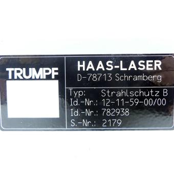 Laser Strahlschutz B 