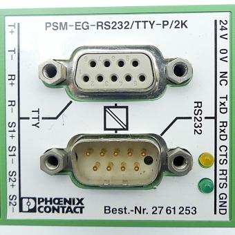 Schnittstellenumsetzer PSM-EG-RS232/TTY-P/2K 
