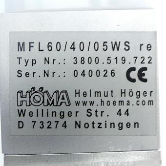 Lamp MFL60/40/05WS 