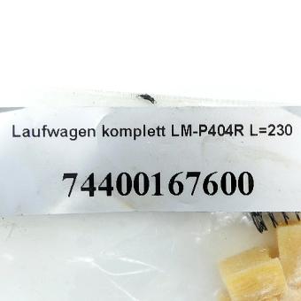 Laufwagen LM-P404R L=230 