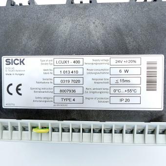 Safety switching device LCUX1-400 