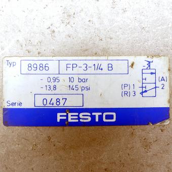 Foot Valve With Detent FP-3-1/4 B 