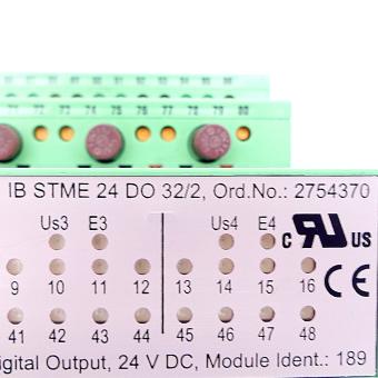 I/O-Modul IB STTB ZF 24 DO32/2 + IB STME 24 DO 32/2 Used