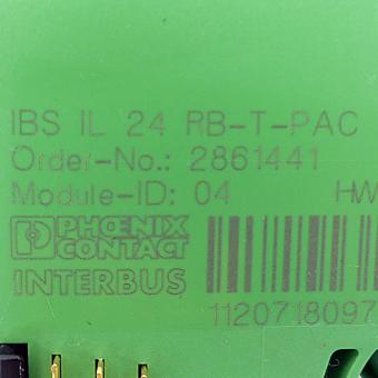 Inline-Klemme IBS IL 24 RB-T-PAC 