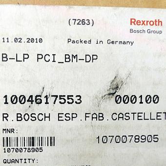 SPS Modul B-LP PCI_BM-DP 