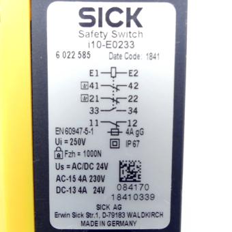 Sicherheitsschalter i10 Lock 