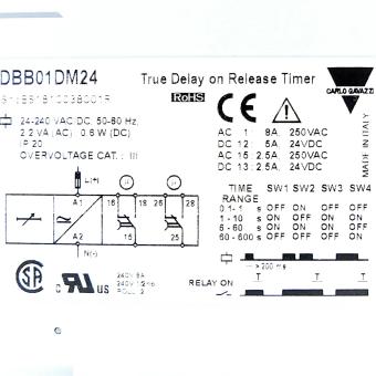 Time relay PBB01DM24 