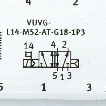 Magnetic valve VUVG-L14-M52-AT-G18-1P3 
