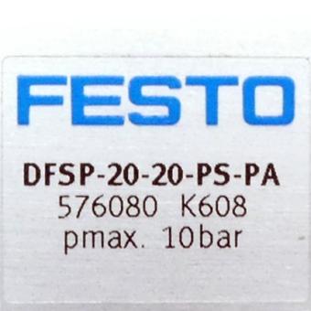 Stopperzylinder DFSP-20-20-PS-PA 