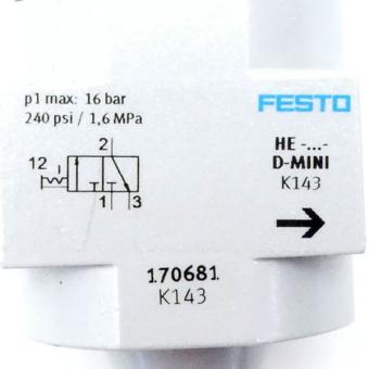 On-off valve HE-D-MINI 