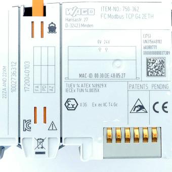 Fieldbus coupler Modbus 