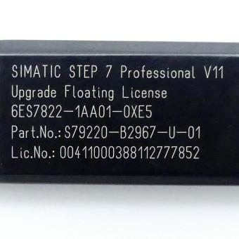 Simatic Step 7 Professional V11 Upgrade Floating License 