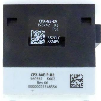 Terminal block CPX-4AE-P-B2; CPX-GE-EV 