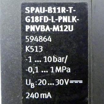 Drucksensor SPAU-B11R-T-G18FD-L-PNLK-PNVBA-M12U 
