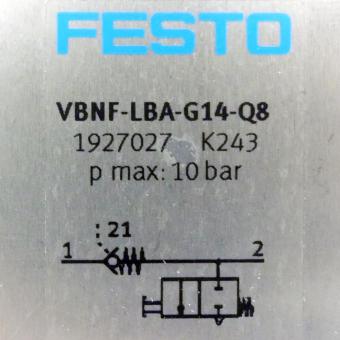 Non-return valve VBNF-LBA-G14-Q8 