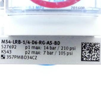 Druckregelventil MS4-LRB-1/4-D6-RG-AS-BD 