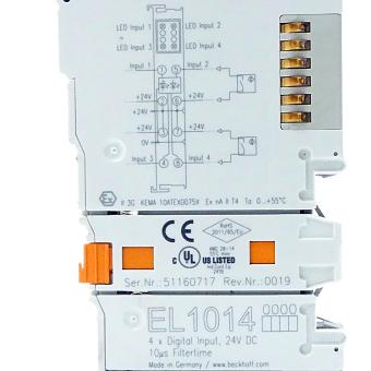 4-Channel-digital-input-terminal EL1014 