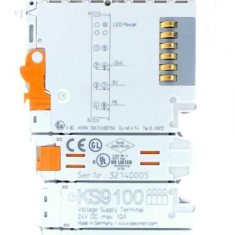 Potential feed terminal KS9100 