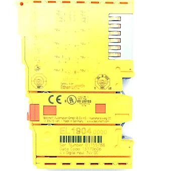 4-Channel Digital Input Terminal TwinSAFE 