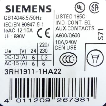 Hilfsschalterblock  Neu OVP