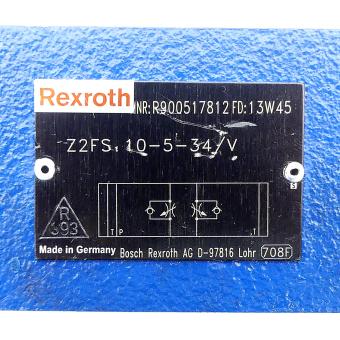 Drosselrückschlagventil Z2FS 10-5-34/V 