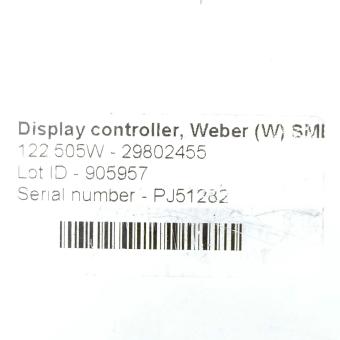 Display controller 122.505W 