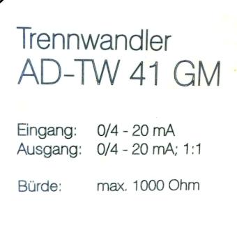 Trennwandler 