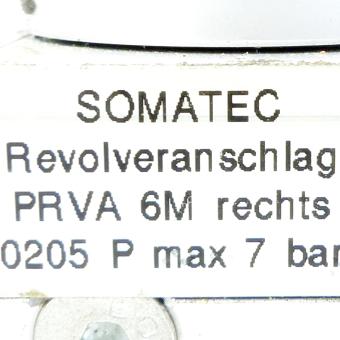 Revolveranschlag mit Mikroeinbauventiv MV 1,5 