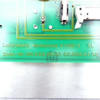 Bedienfeld 810M/2 Gebraucht