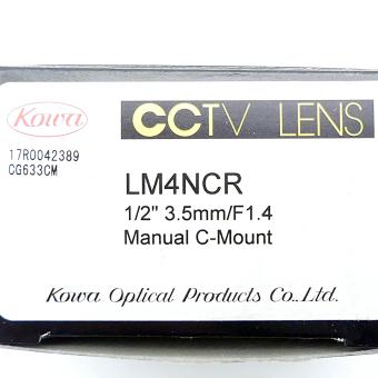 Lens 1/2" / F1,4 / 3,5mm 