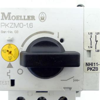 Motorschutzschalter mit Hilfskontakt  Gebraucht