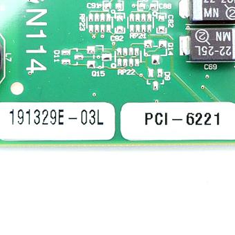 Control card PCI-6221 