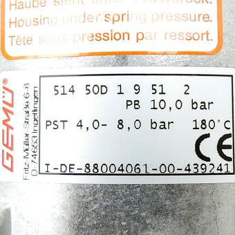 2/2-way angle seat globe valve 514 50D 1 9 51 2 51450D19512 New