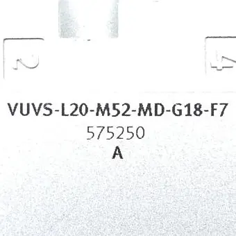 Magnetventil VUVS-L20-M52-MD-G18-F7 
