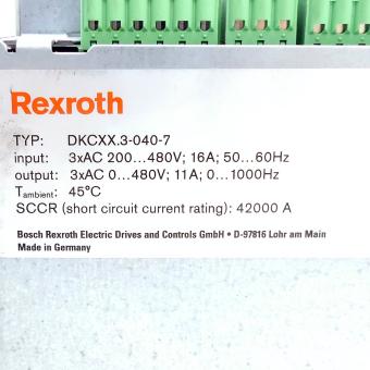 Servoansteuerung DKCXX3.040-7 