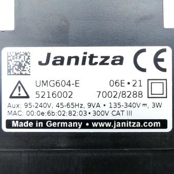 Power Analyser UMG604-E 
