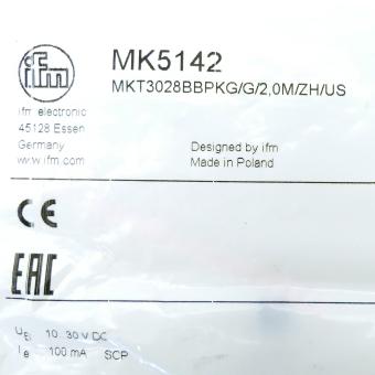 T-slot cylinder sensor MKT3028BBPKG/G/2,0M/ZH/US 