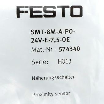 Proximity switch SMT-8M-A-PO-24V-E-7,5-OE 
