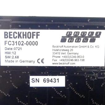 Profibus Einsteckkarte 