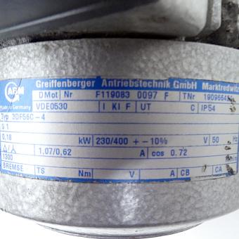 Gear motor 3DF56C-4 
