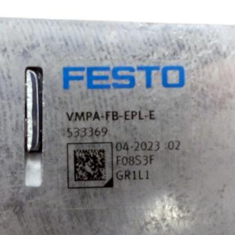 Endplatte VMPA-FB-EPL-E 