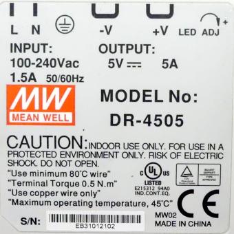 DIN rail power supply  