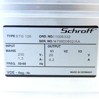 Power Supply Unit STG 126 