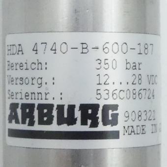 Druckaufnehmer HDA 4740-B-600-187 