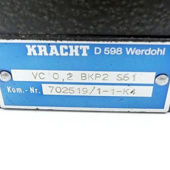 Gear flow meter 