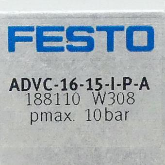 short-stroke cylinder ADVC-16-15-I-P-A 