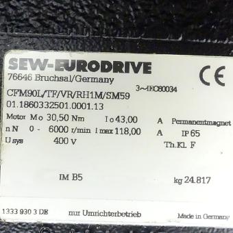 Getriebemotor CFM90L/TF/VR/RH1M/SM59 