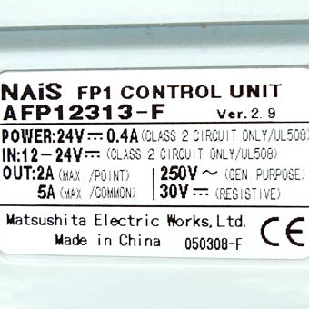 Control unit NAiS FP1 FP1-C14 